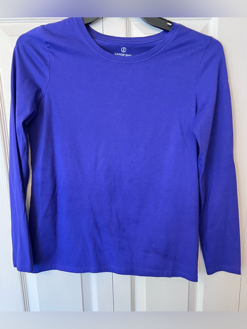 Lands’ End Women’s Long Sleeve Purple Shirt Top Size X-Small